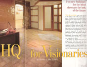 HQ for Visionaries, WE Magazine, April 1999